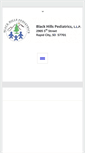 Mobile Screenshot of blackhillspediatrics.com
